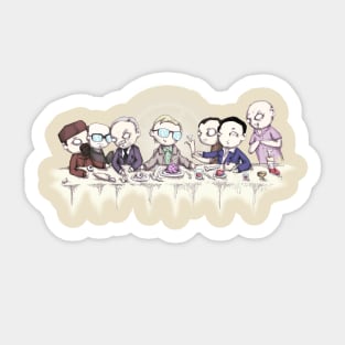 The Last Cannibal Supper Sticker